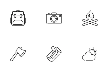 Camping Icon Pack