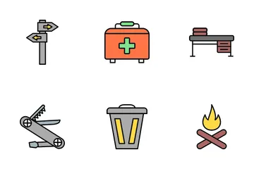 Camping Icon Pack