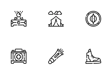 Camping Icon Pack