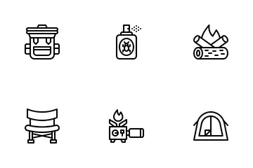 Camping Icon Pack