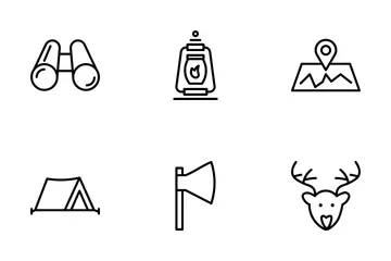 Camping Icon Pack