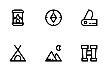 Camping Icon Pack