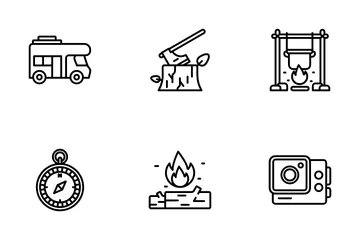 Camping Icon Pack