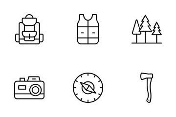 Camping Icon Pack