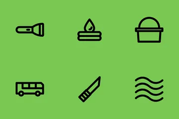 Camping Icon Pack