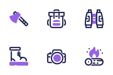 Camping Icon Pack