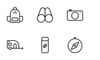 Camping Icon Pack