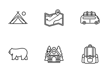 Camping Icon Pack