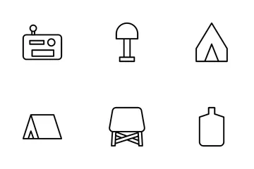 Camping Icon Pack