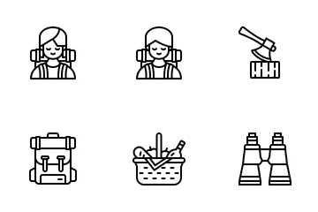 Camping Icon Pack