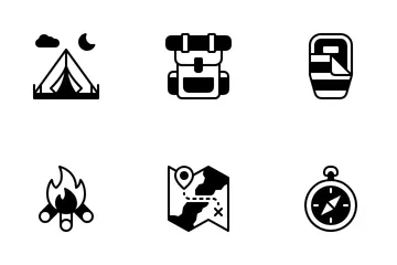 Camping Icon Pack