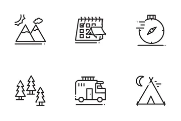 Camping Icon Pack