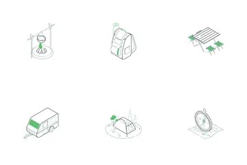 Camping Pack d'Icônes