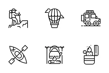 Camping Icon Pack