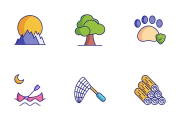 Camping Icon Pack