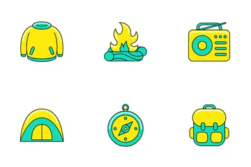 Camping Pack d'Icônes