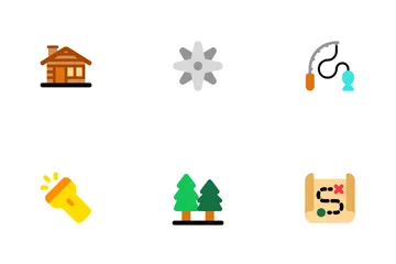 Camping & Outdoor Icon Pack