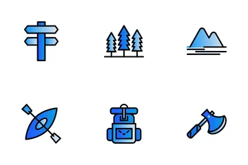 Camping & Survive Icon Pack