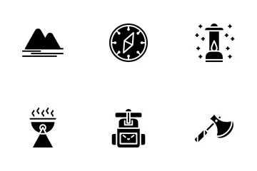 Camping & Survive Icon Pack