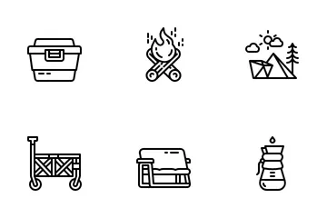 Camping Tool Icon Pack