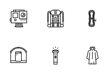 Camping Tools Icon Pack
