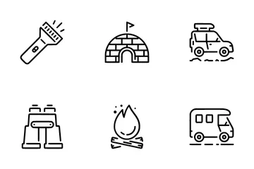 Camping V3 Icon Pack