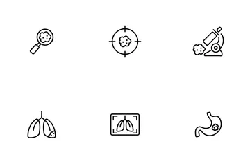 Cancer Anatomy Disease Icon Pack