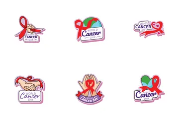 Cancer Day Icon Pack