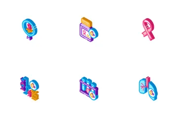 Cancer Human Disease Icon Pack