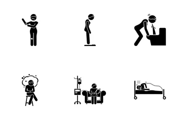 Cancer Patient Icon Pack