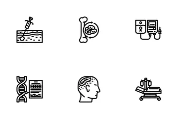 Cancer Treatment Chemotherapy Icon Pack