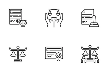 Corte Paquete de Iconos