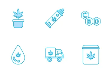 Cannabidiol Icon Pack