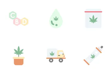 Cannabidiol Icon Pack