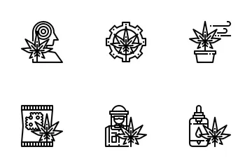 Cannabis Icon Pack