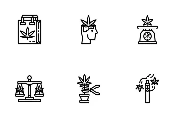 Cannabis Icon Pack