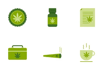 Cannabis Regulation Icon Pack