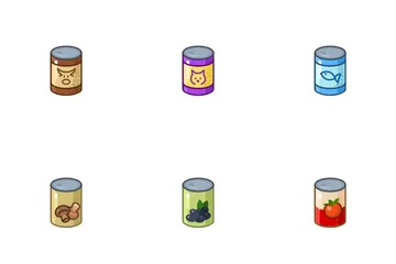 Canned Food Icon Pack