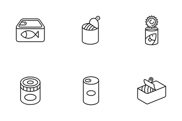 Canned Food Icon Pack