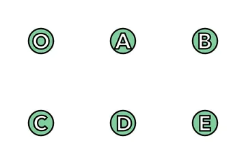 Capital Letter Icon Pack