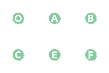 Capital Letter Icon Pack