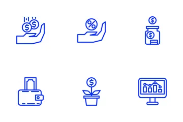 Capital Market Icon Icon Pack