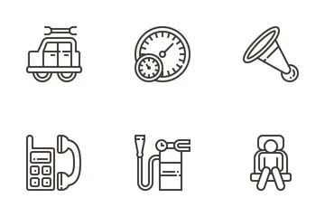 Car Accessories Icon Pack