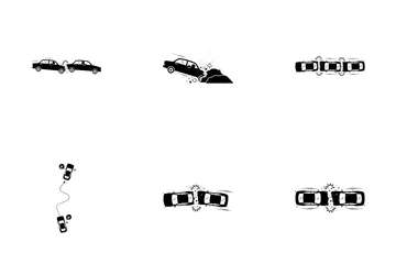 Car Accident Icon Pack