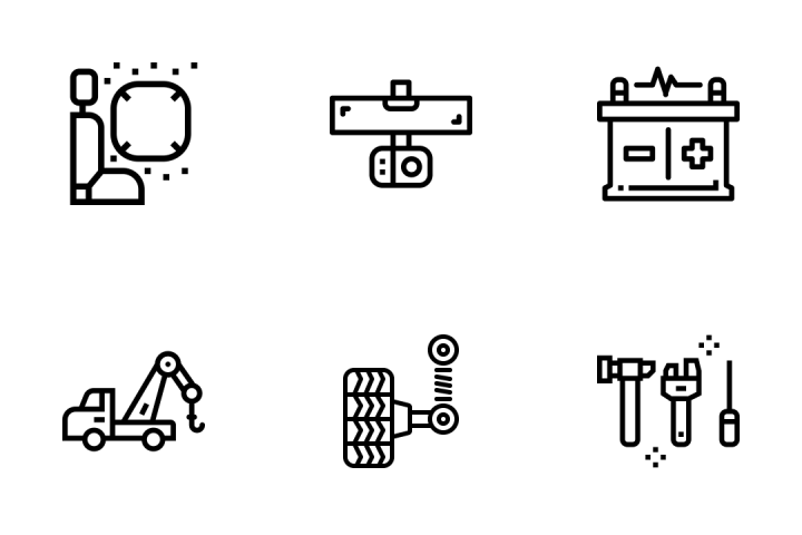 Download Transport Components Icon pack - Available in SVG, PNG, EPS ...