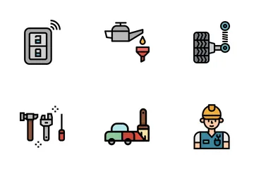 Car And Component Icon Pack