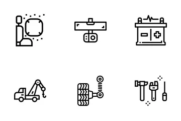 Car And Component Icon Pack