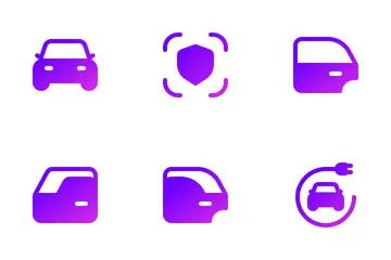 Car And Service Icon Pack