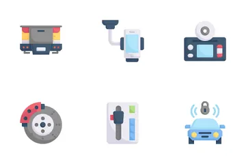 Car Auto Parts Icon Pack