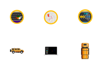 Car Automation Icon Pack